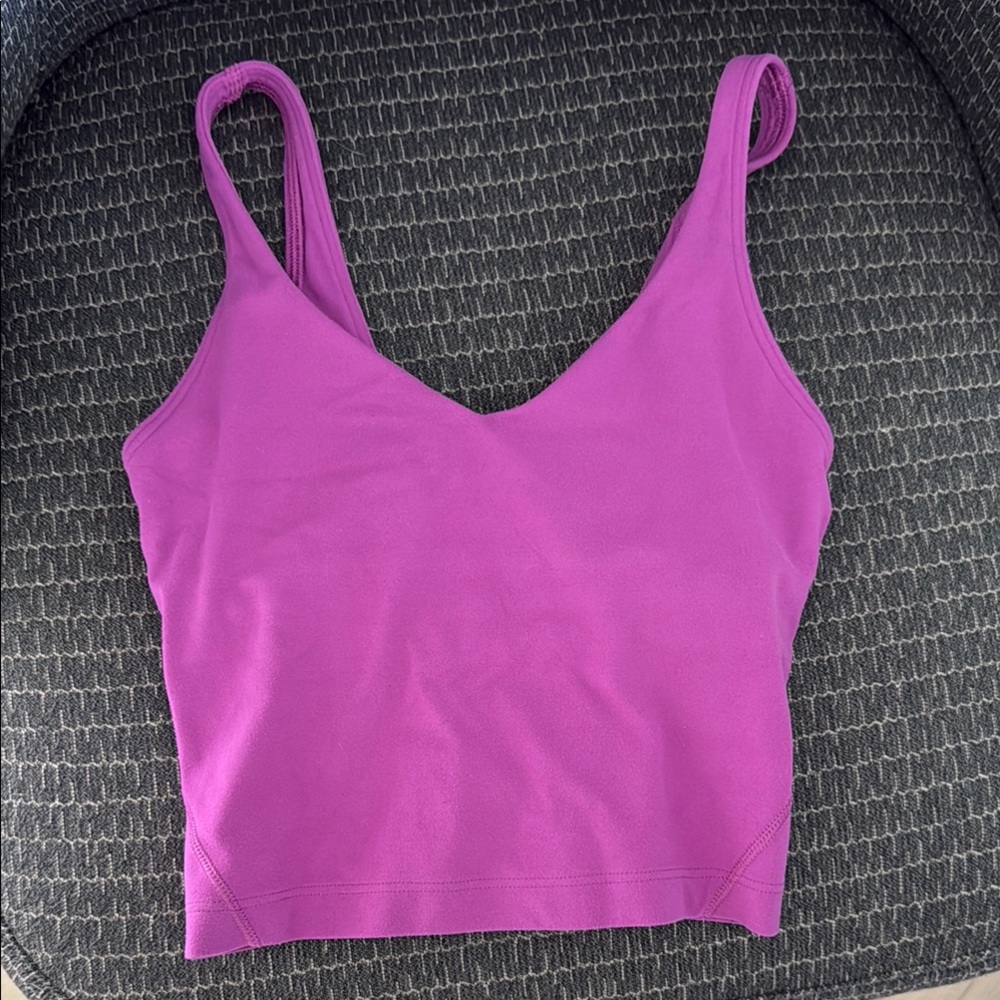 Lululemon Athletica vivid plum Tank Top